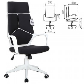 Кресло офисное BRABIX Prime EX-515 (черная ткань) в Татарске - tatarsk.katalogmebeli.com | фото