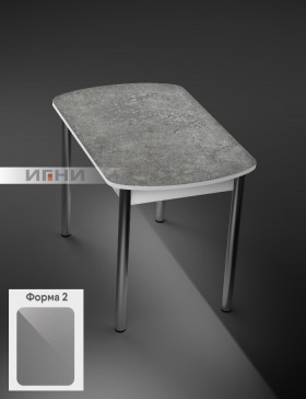 Кухонный стол 1100*700/400 ф 2 Пластик, урбан серый в Татарске - tatarsk.katalogmebeli.com | фото